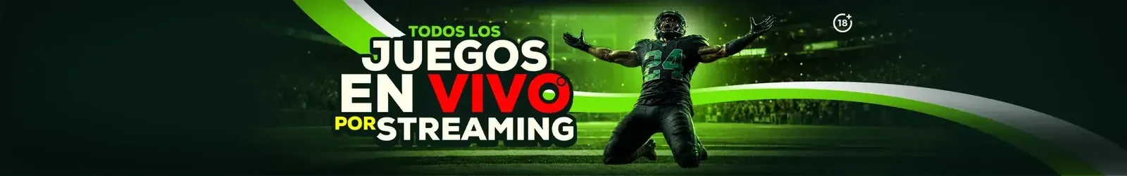 Todos los juegos en vivo por streaming